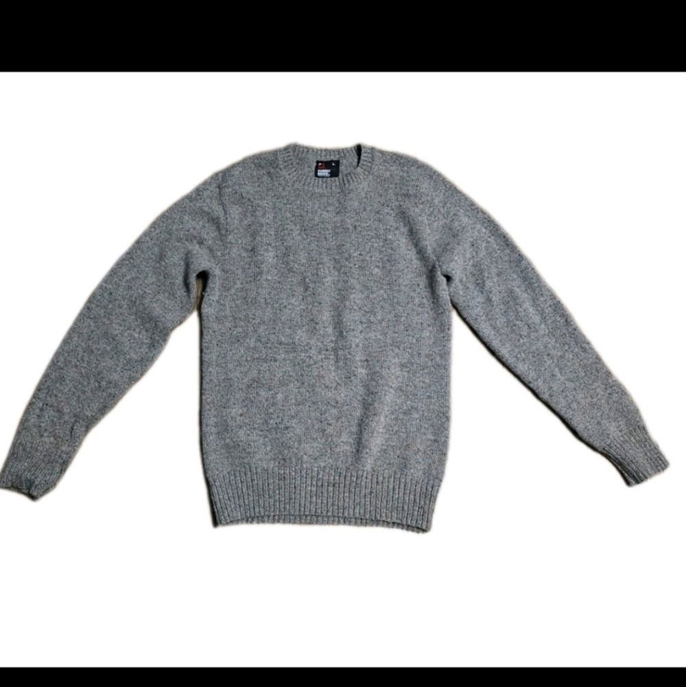 VINTAGE ROBERT BRUCE Sweater Men Size Large color blook Pullover USA made.